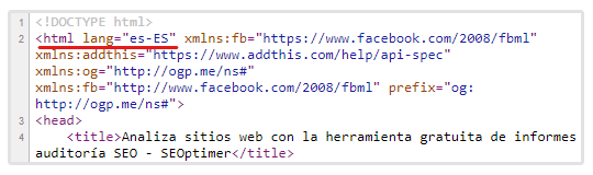 znacznik języka html